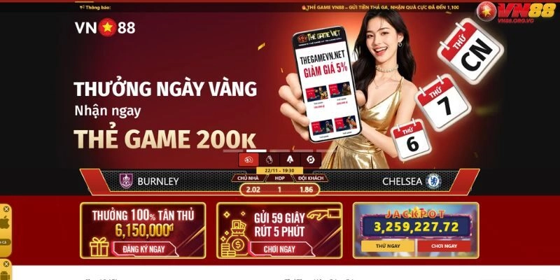 VN88🎖️Link Vào VN88.COM Mới Nhất 12/2025, Đăng Ký +88K 46 Tổng qua toàn cảnh thông tin VN88